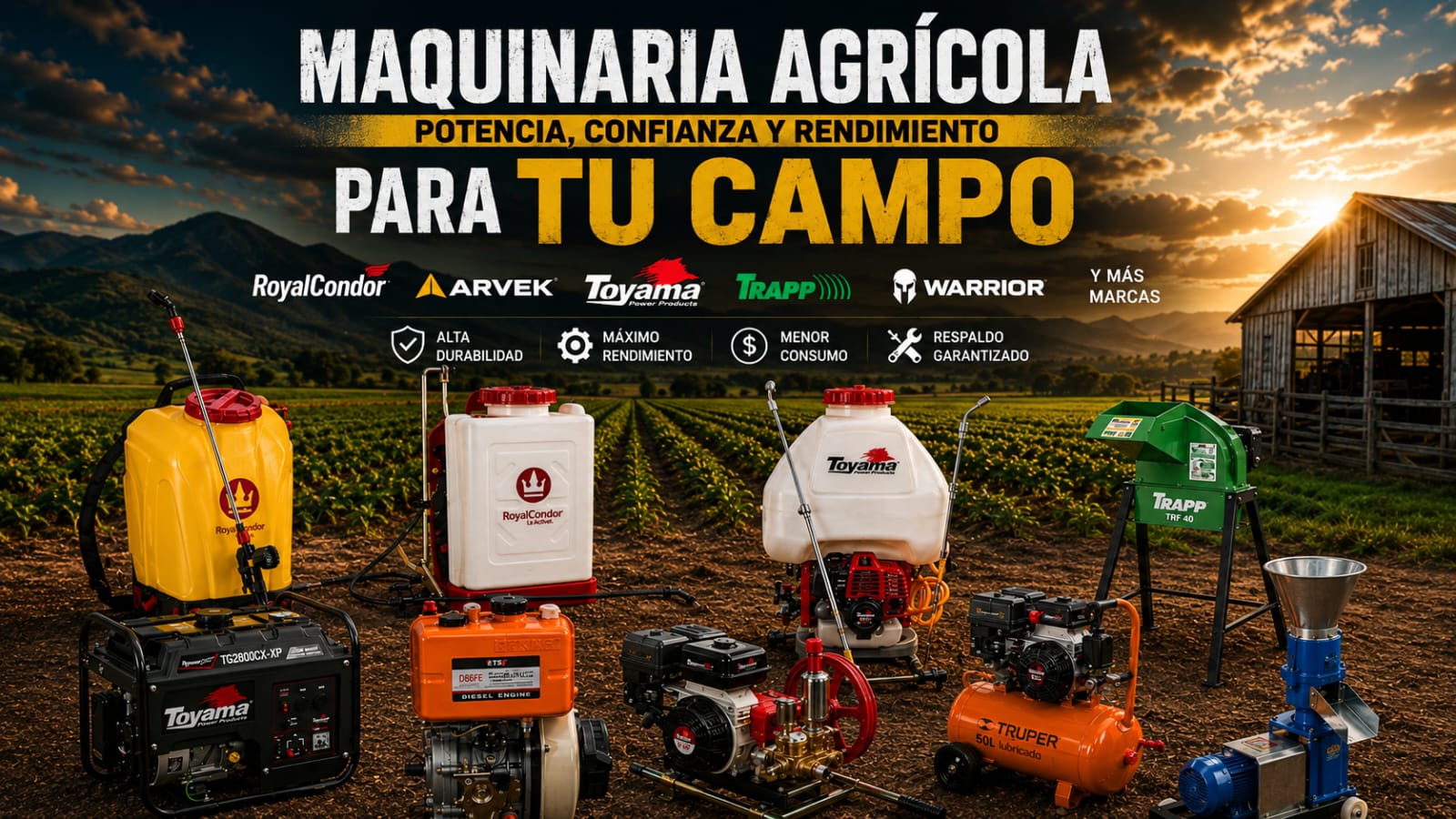 Maquinaria Agr&iacute;cola NAVEGA